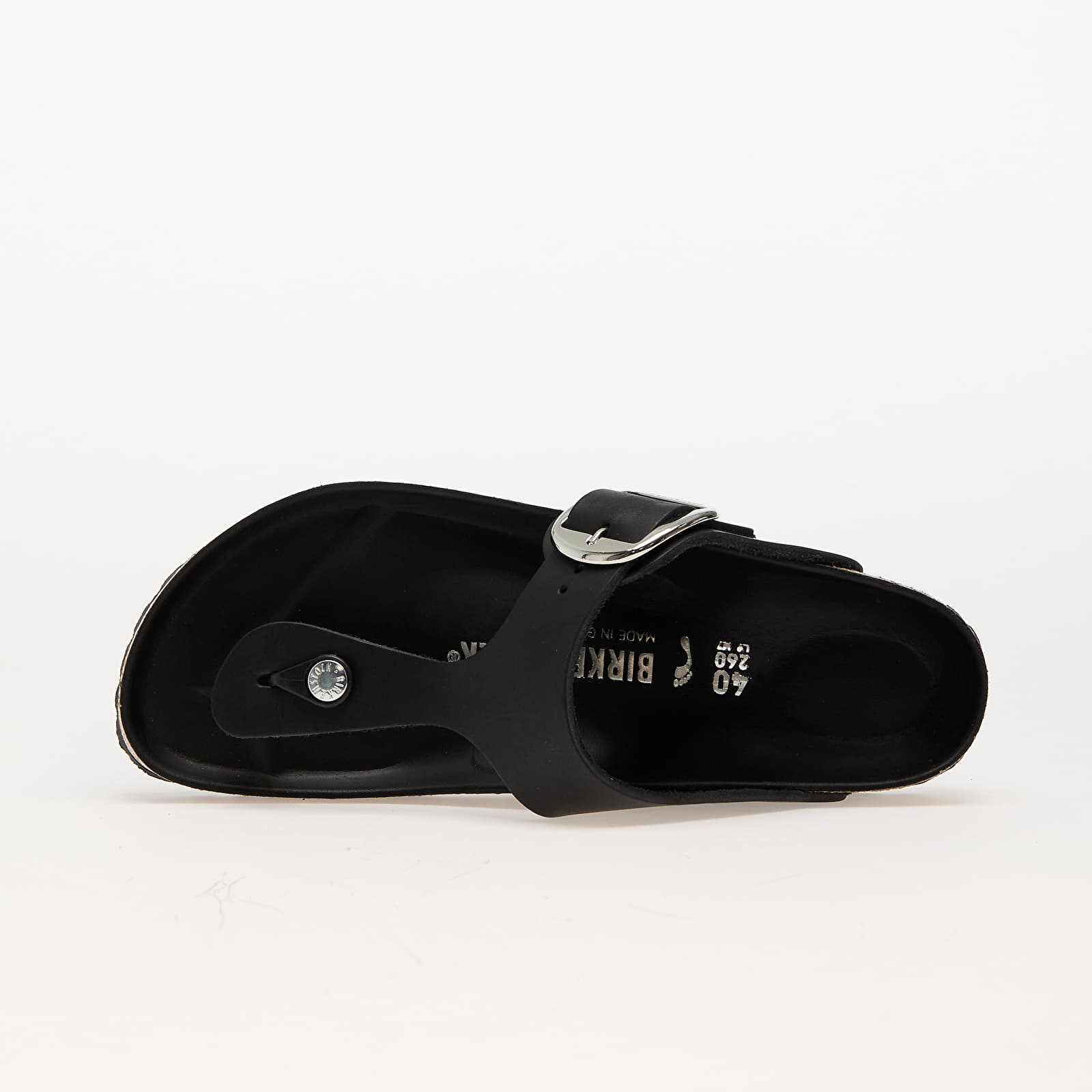 Női cipők Birkenstock Gizeh Big Buckle Black