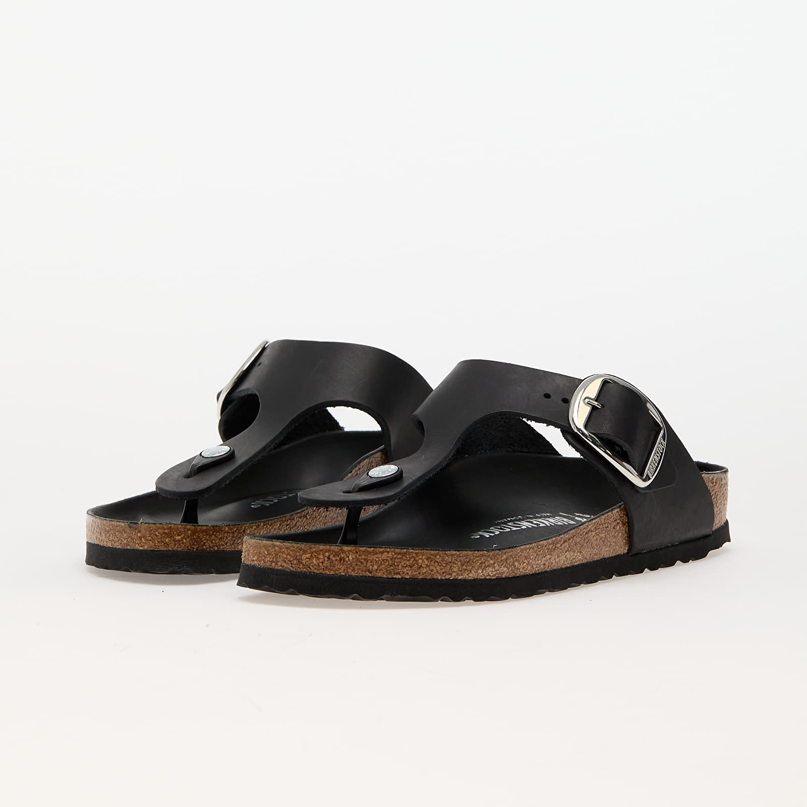 Női cipők Birkenstock Gizeh Big Buckle Black