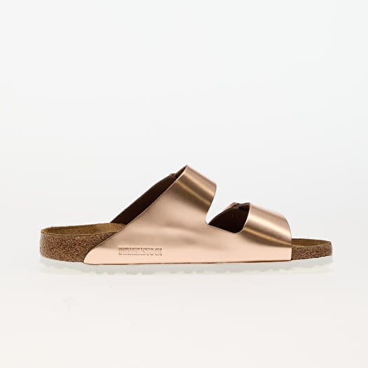 Birkenstock arizona metallic copper bronze shop