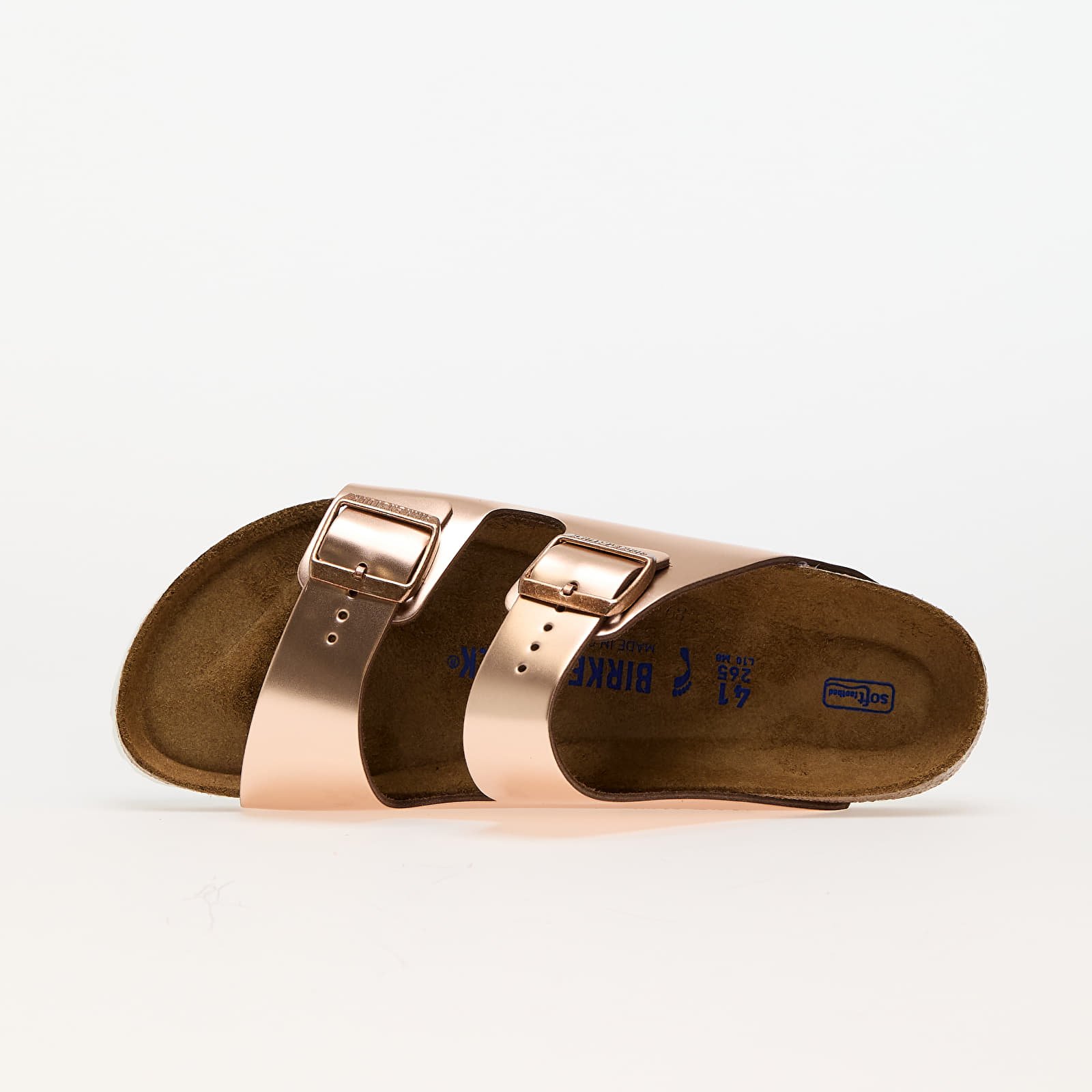 Boty Birkenstock Arizona Birko-Floor Soft Metallic Copper