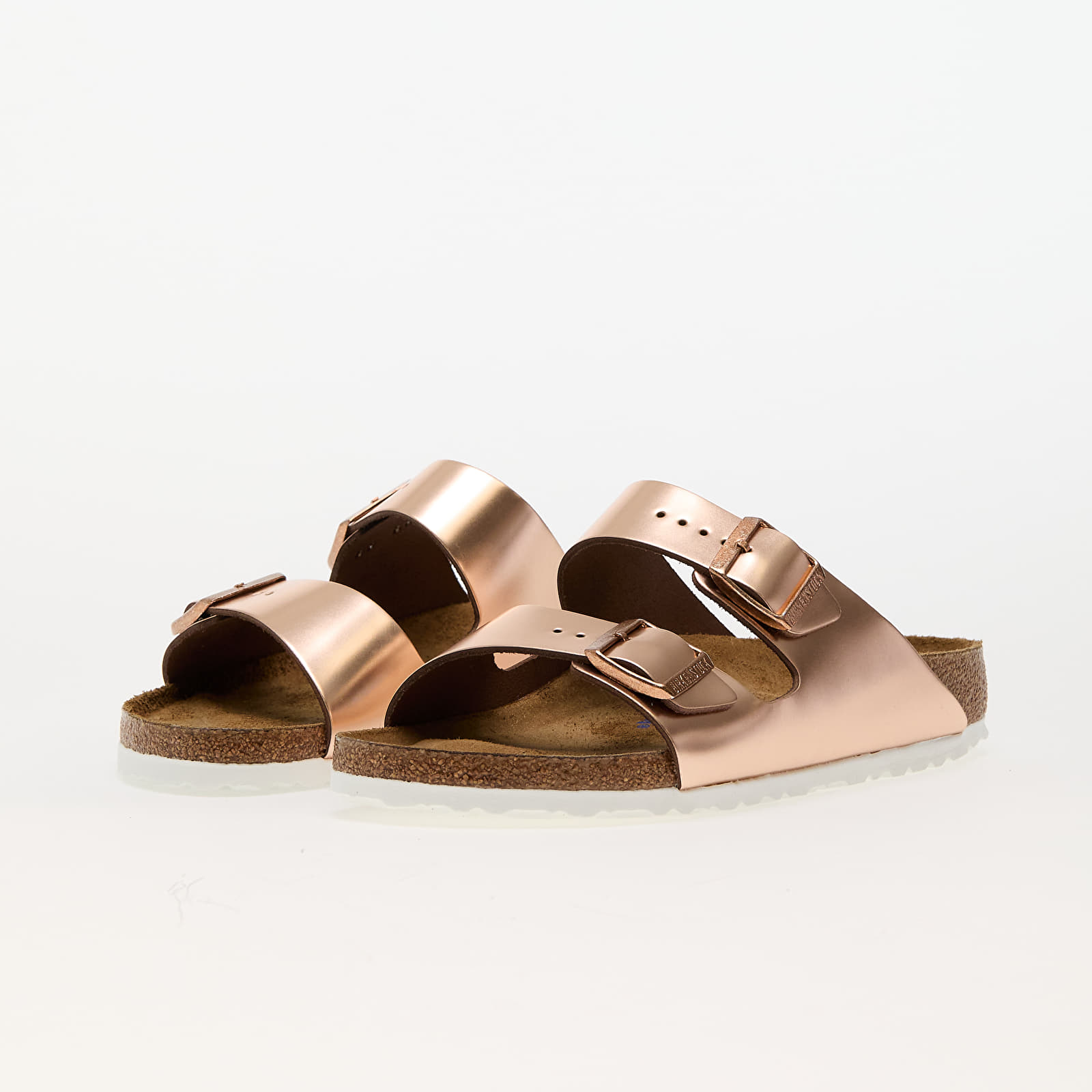 Boty Birkenstock Arizona Birko-Floor Soft Metallic Copper