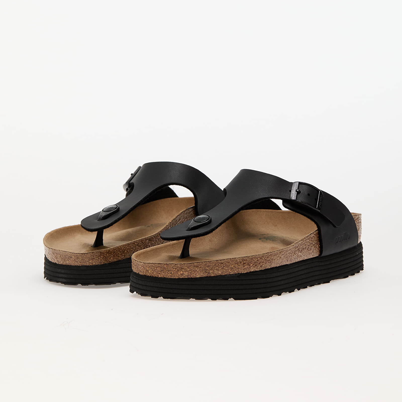 Damen Sneaker und Schuhe Birkenstock x Papillio Gizeh Grooved Platform Black