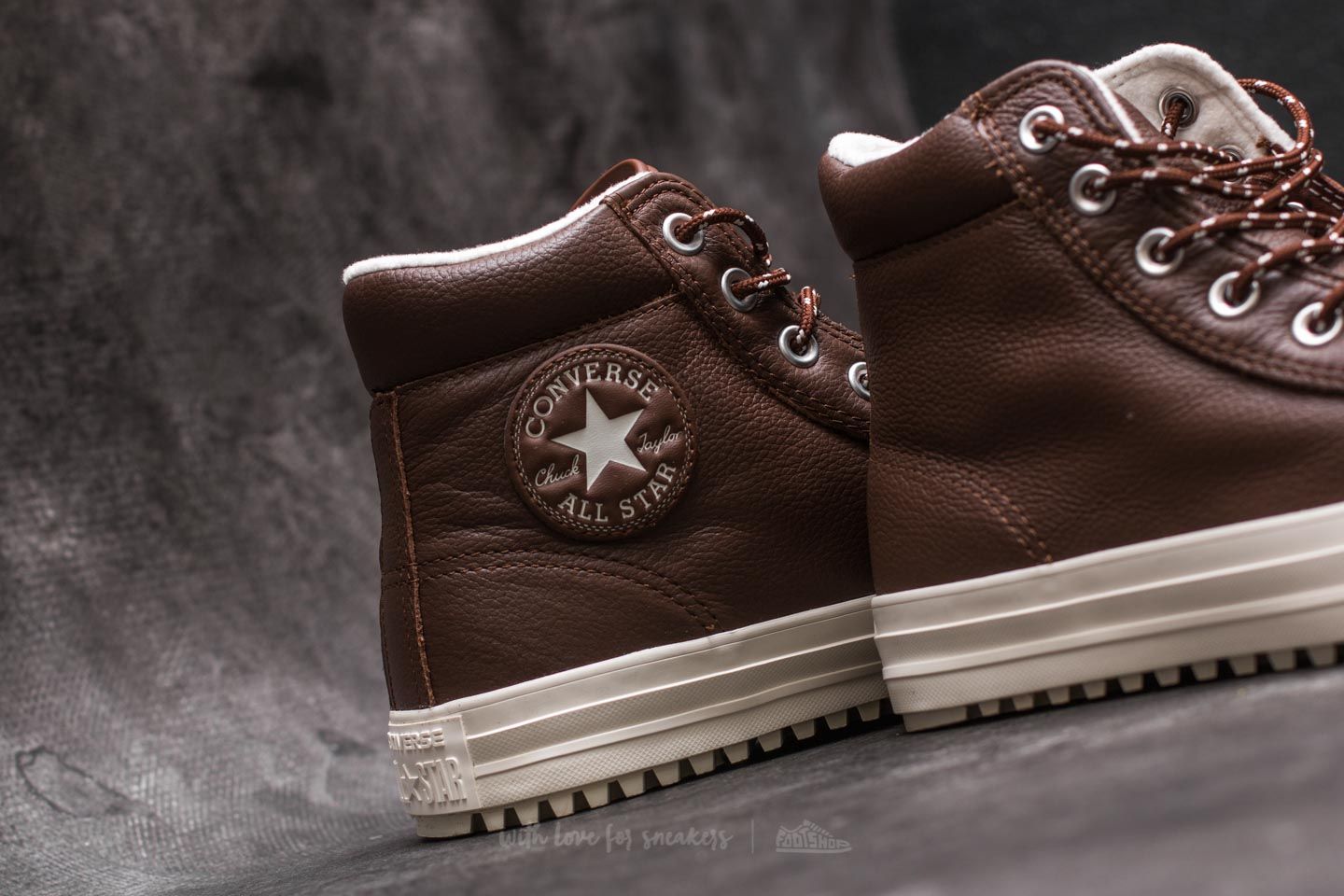Férfi cipők Converse Chuck Taylor AS Boot PC Hi Dark Clove/ Dark Clove