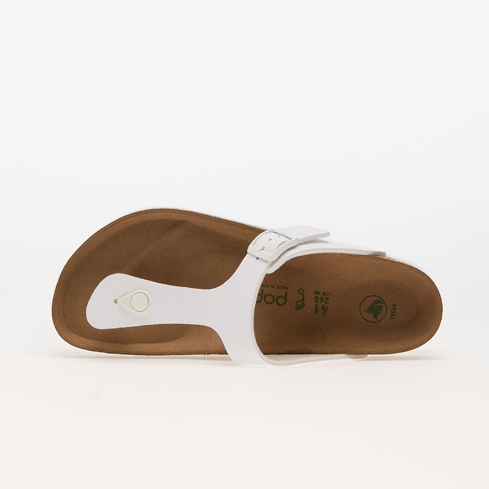 Dámské tenisky a boty Birkenstock x Papillio Gizeh Grooved Platform White