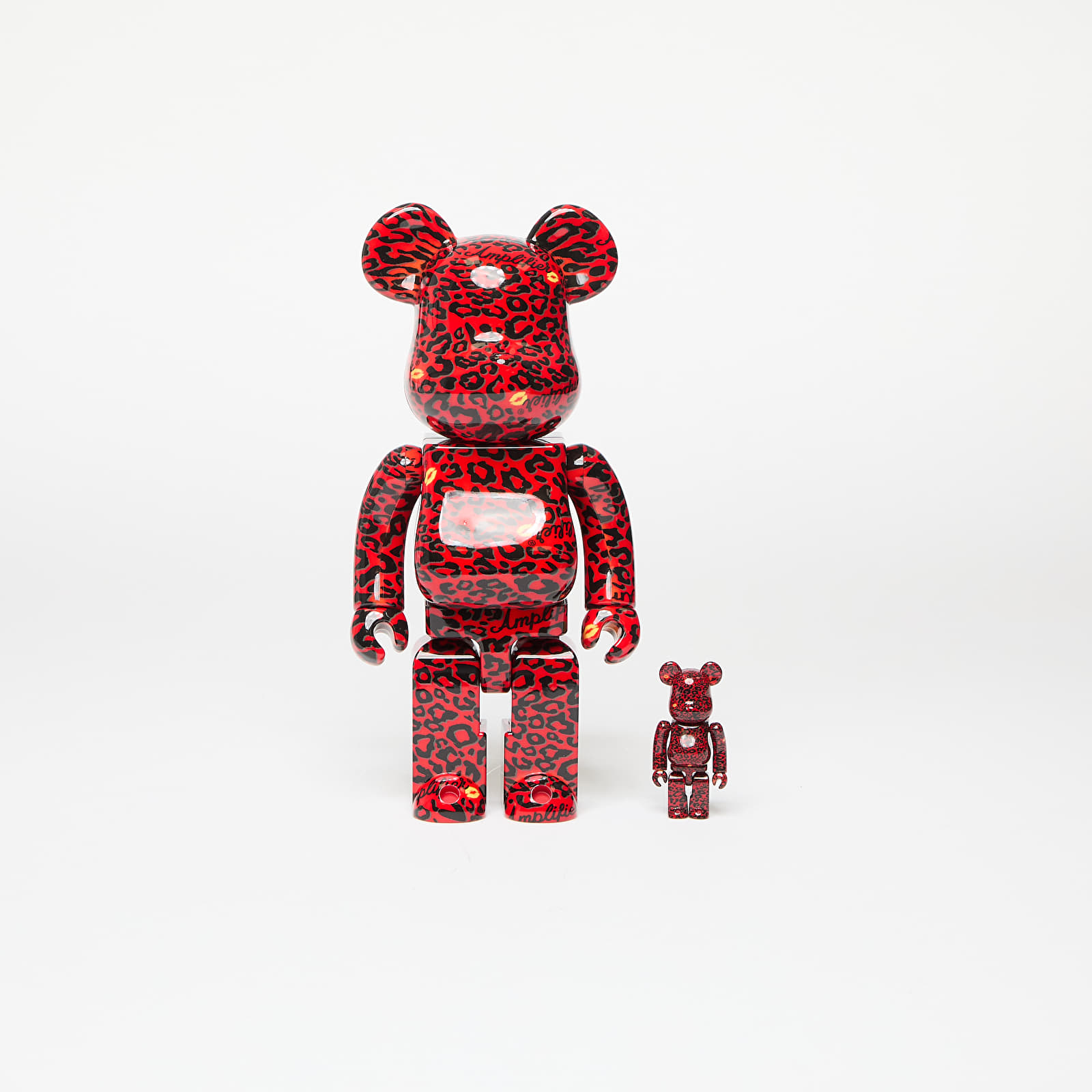 BE@RBRICK - MEDICOM TOY【BE@RBRICK】 Inne Medicom Toy BE@RBRICK Amplifier Red 100% & 400% Set Red