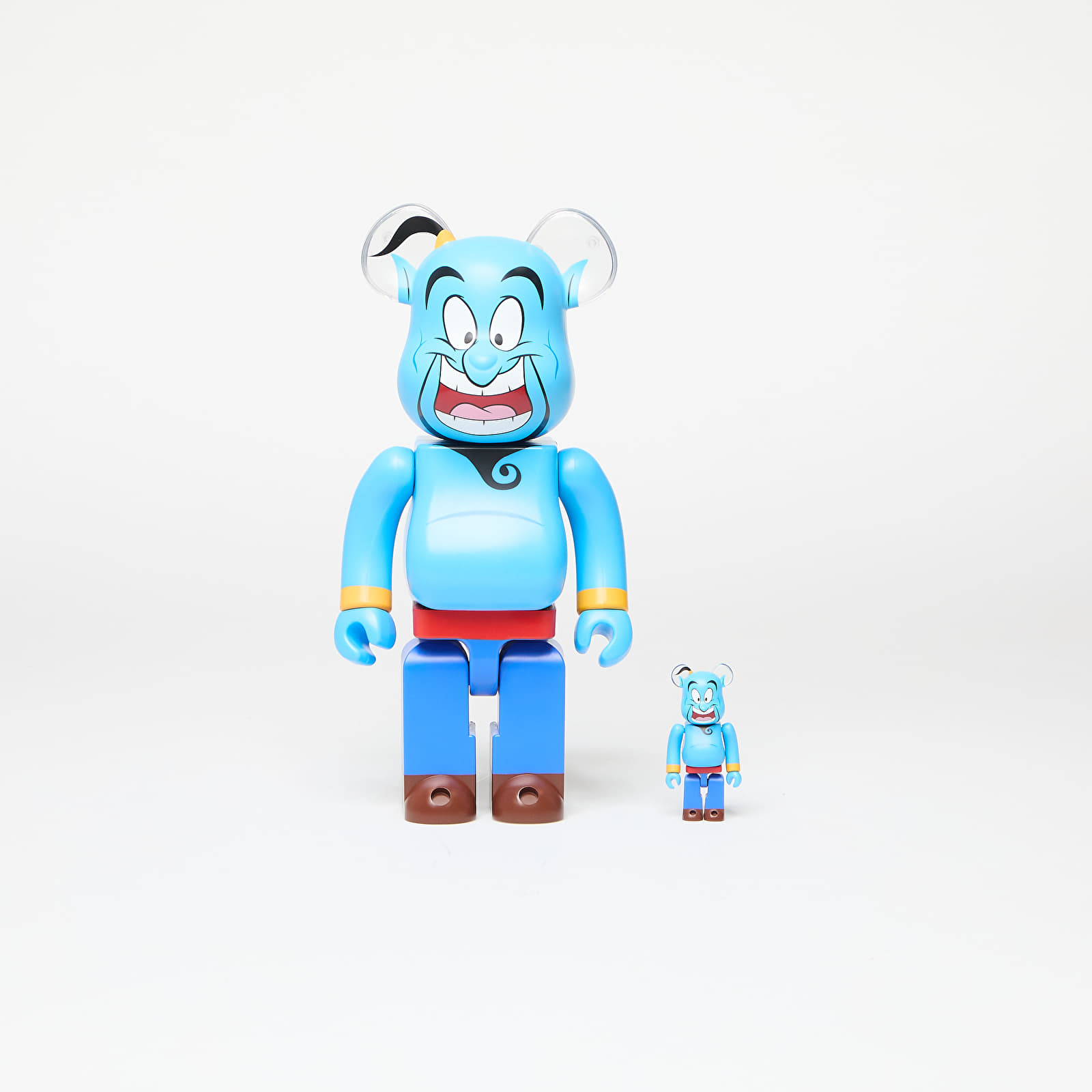 Be@rbrick Disney Alladin Genie Sultan 400% 100% Bearbrick