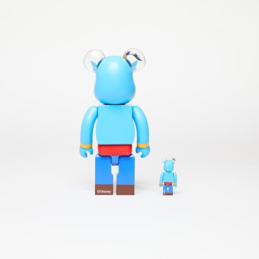 Medicom Disney Aladdin Genie 100% 400% Bearbrick Figure Set blue