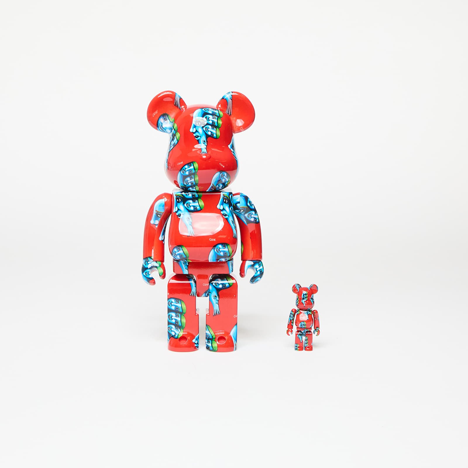 Egyéb kiegészítők Medicom Toy BE@RBRICK Yoshimoto Kogyo Cookie 100% & 400% Set Red