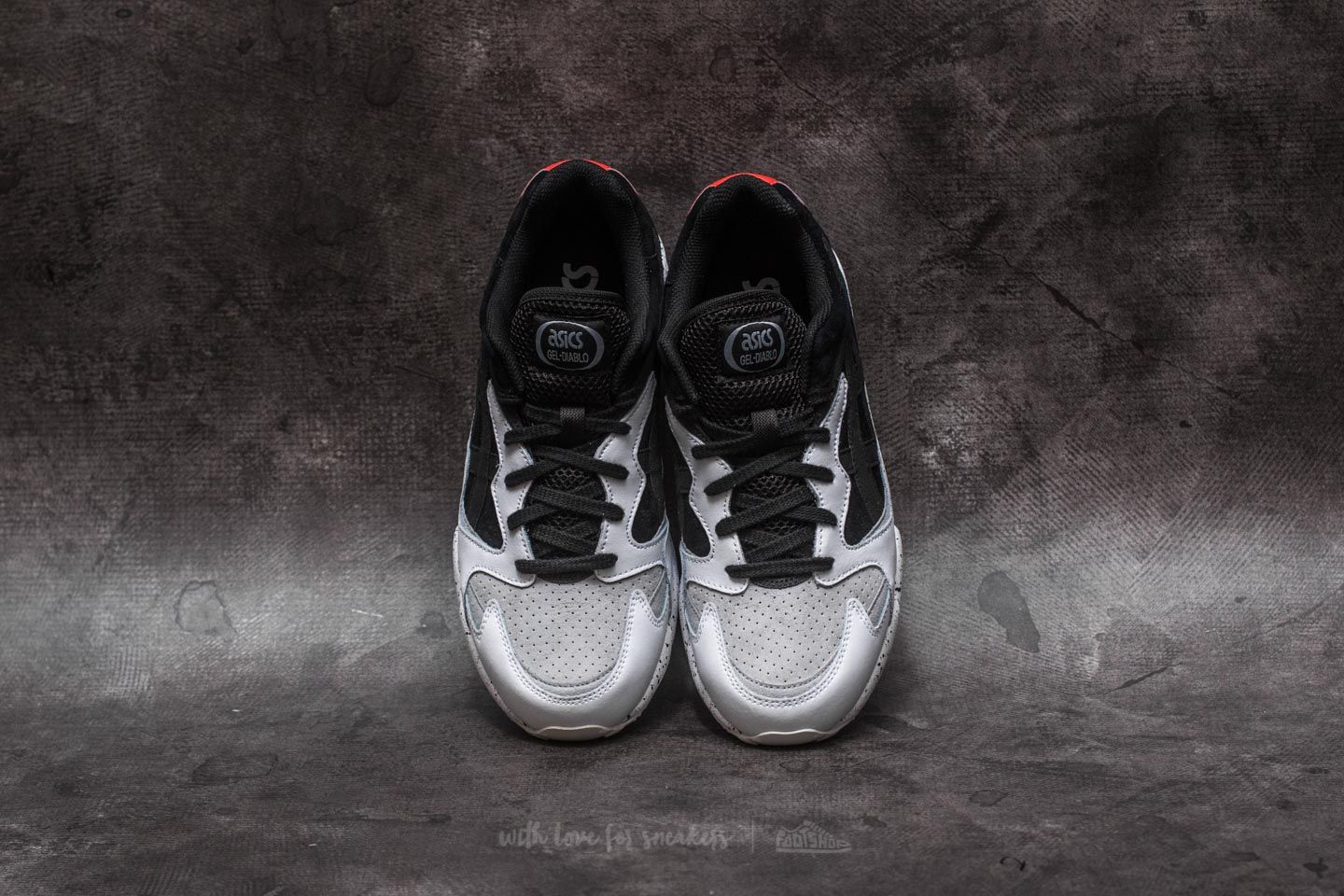 Asics gel diablo black sales