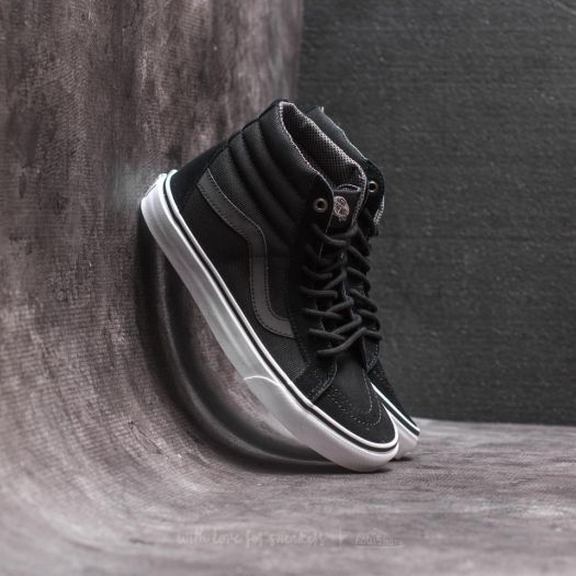 Vans sk8 hi reissue black top
