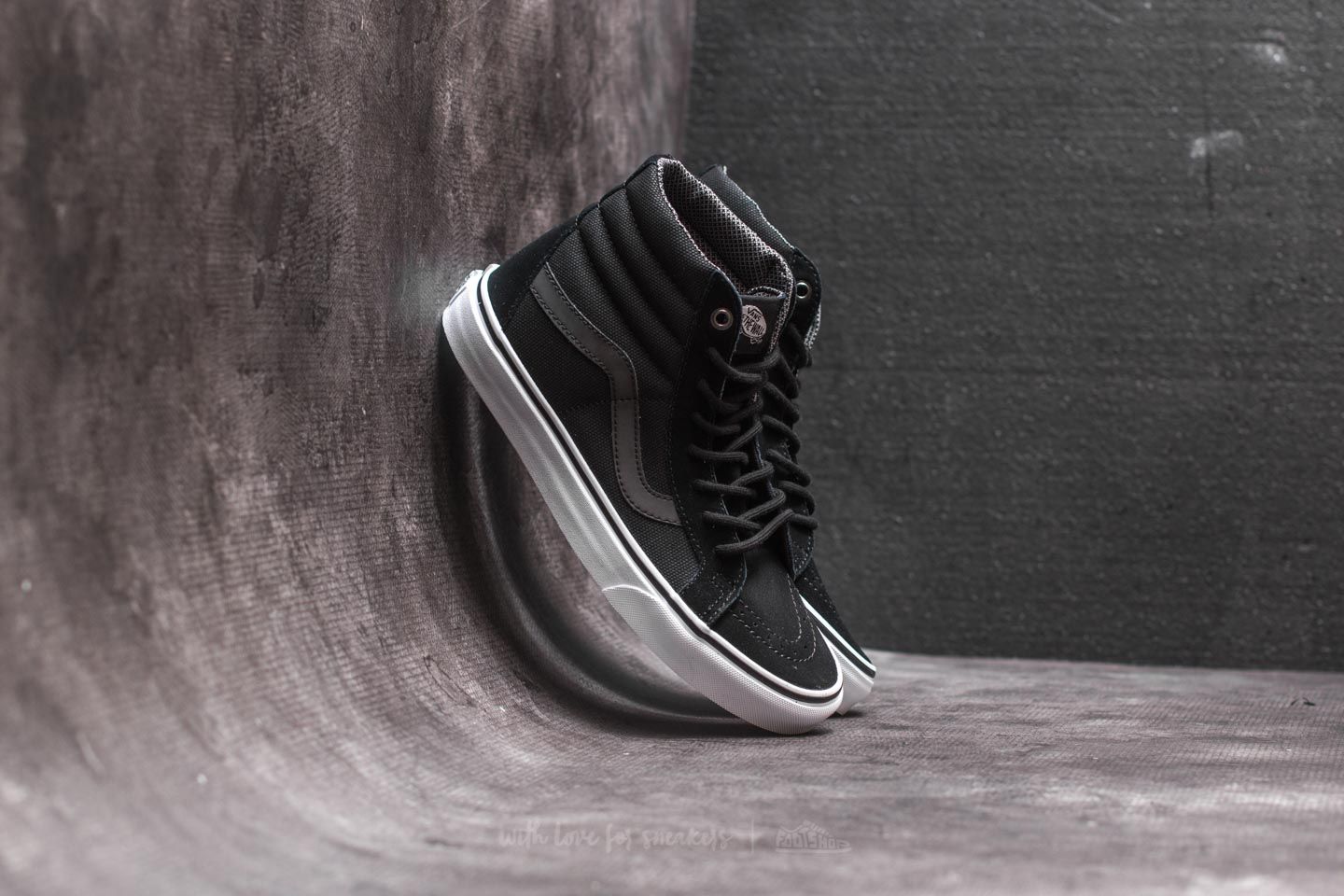 Vans online reflective black