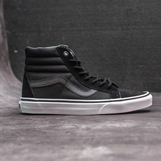 Vans reflective black top