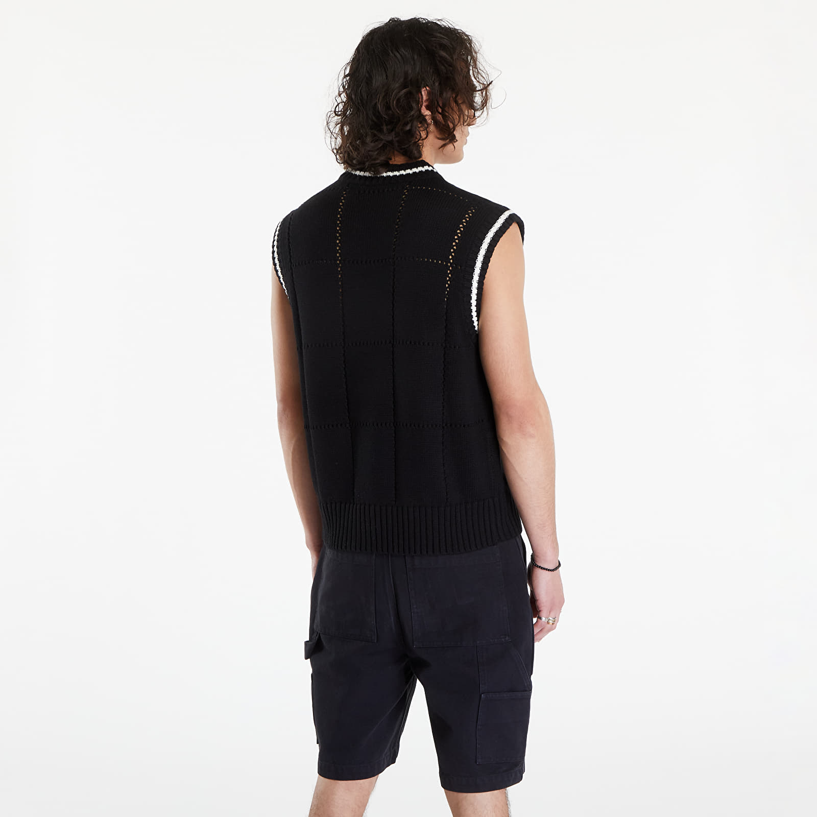 Men's vests HAL STUDIOS® Hs Knit Vest Black