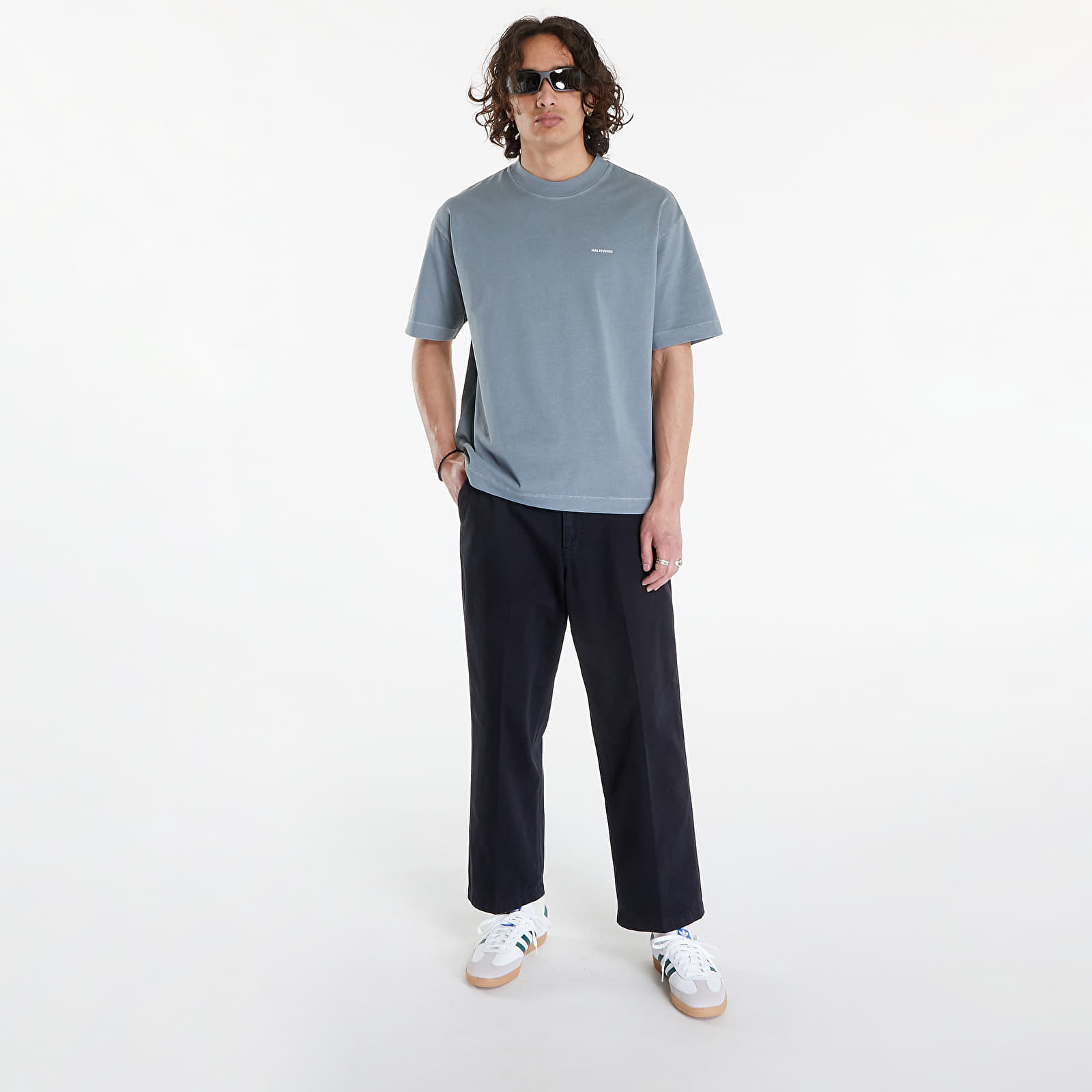 Männer T-Shirts HAL STUDIOS® Micro Logo T-Shirt Sedona Sage