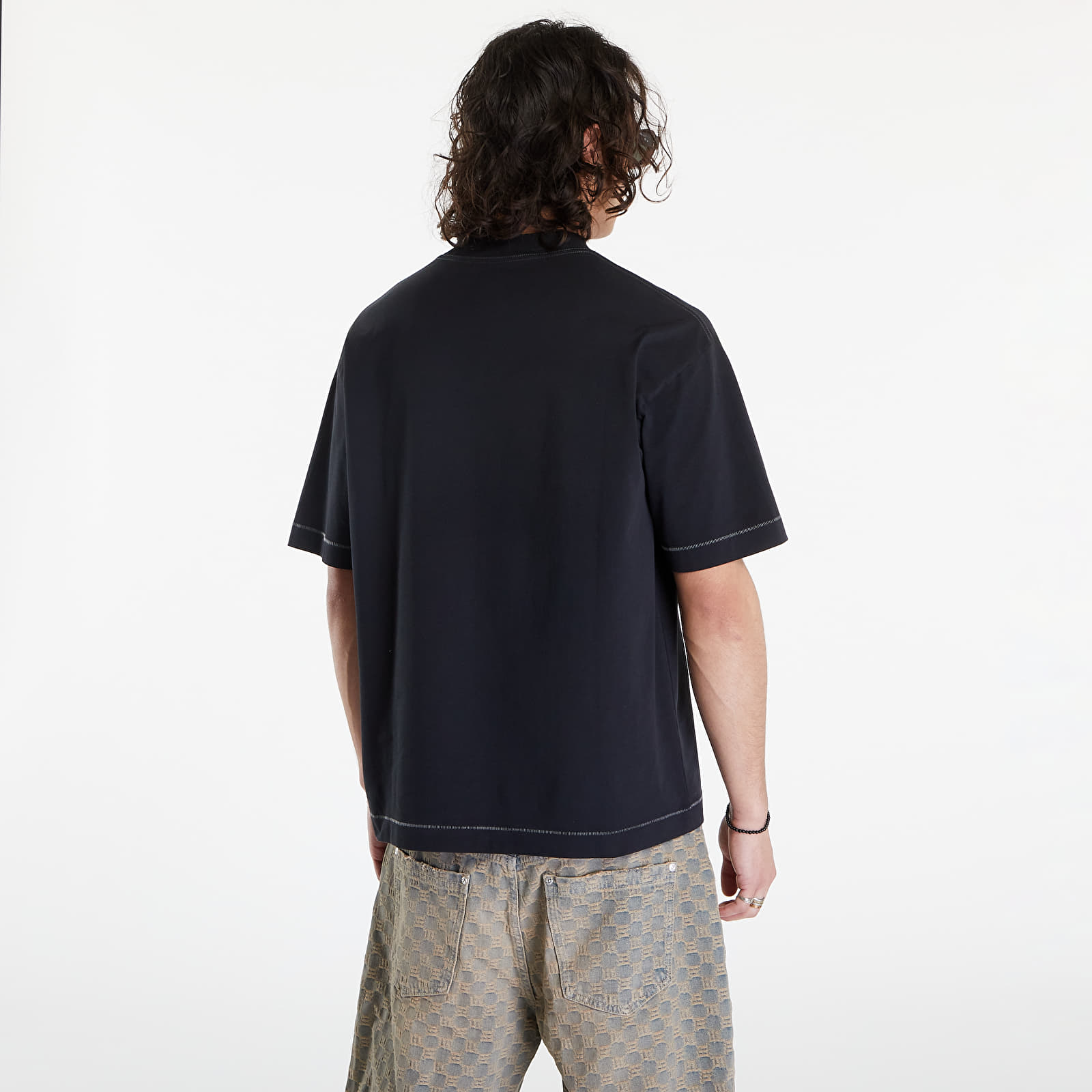 Männer T-Shirts HAL STUDIOS® Micro Logo T-Shirt Black