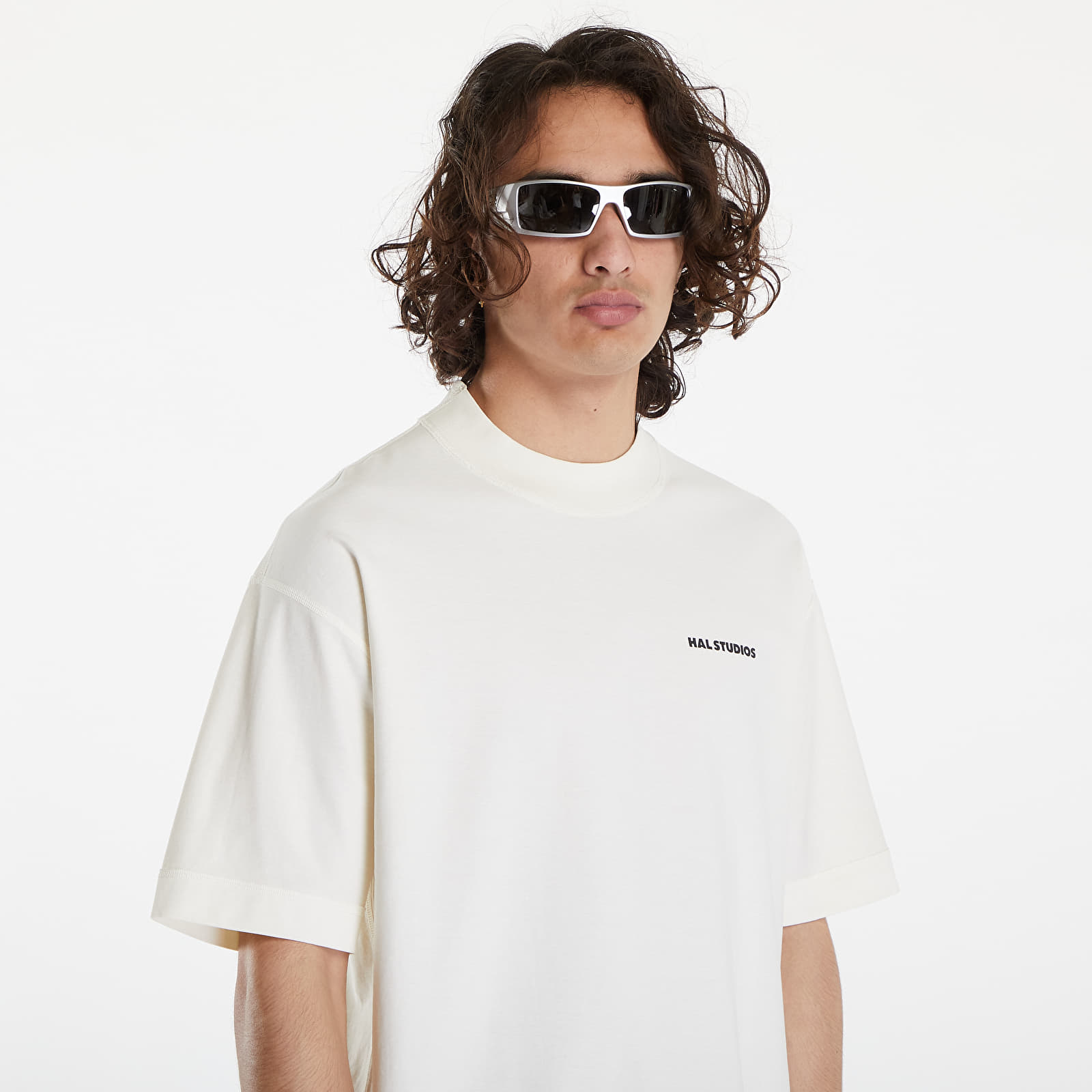 Férfi pólok HAL STUDIOS® Inside-Out Uniform T-Shirt Off-White