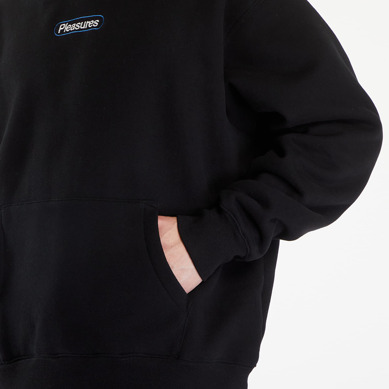 Hoodies and sweatshirts  PLEASURES Puzzle Hoodie Black