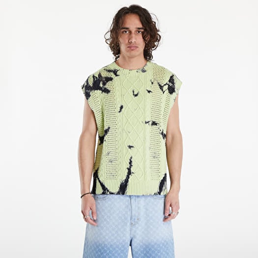 Sweatshirts Daily Paper Xois Crochet Vest Daiquiri Green Footshop