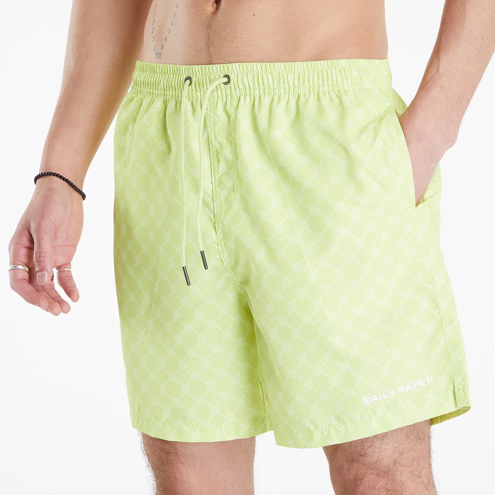 Bademode Daily Paper Kato Monogram Swimshorts Daiquiri Green