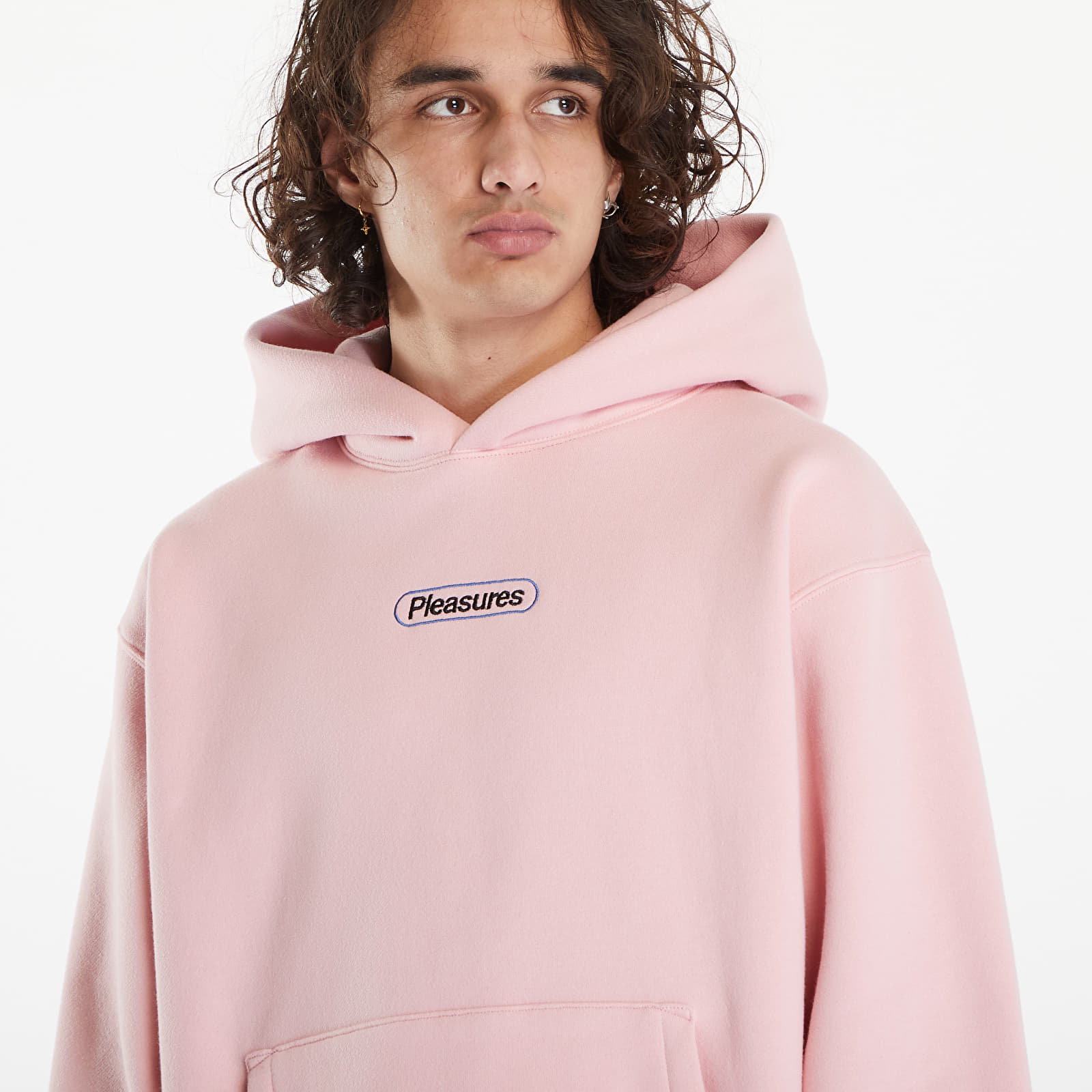 Bluzy PLEASURES Puzzle Hoodie Pink