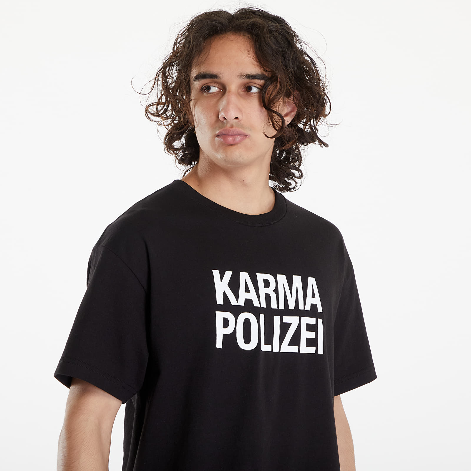Magliette PLEASURES Karma T-Shirt Black