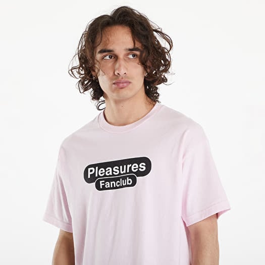 T shirts PLEASURES Fanclub T Shirt Pink Footshop