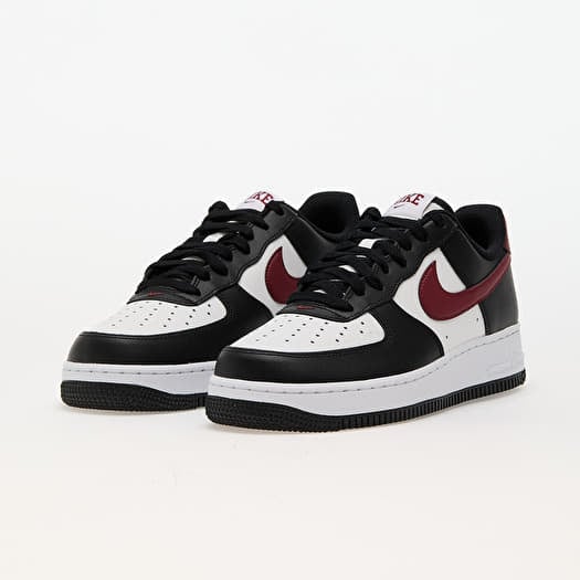Air force 1 white black red on sale