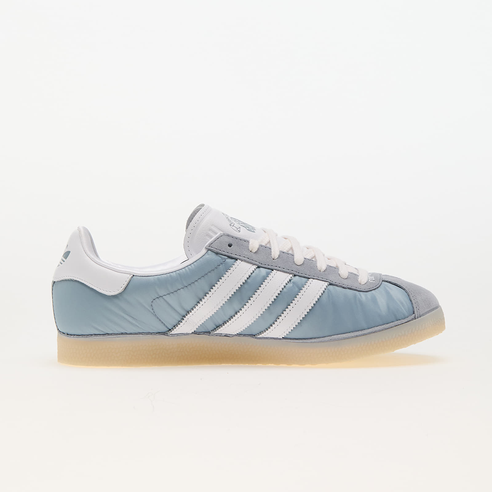 Men's shoes adidas x Footpatrol Gazelle Light Grey/ Ftw White/ Easy Yellow