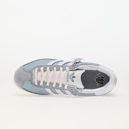 Men s shoes adidas x Footpatrol Gazelle Light Grey Ftw White Easy Yellow Footshop