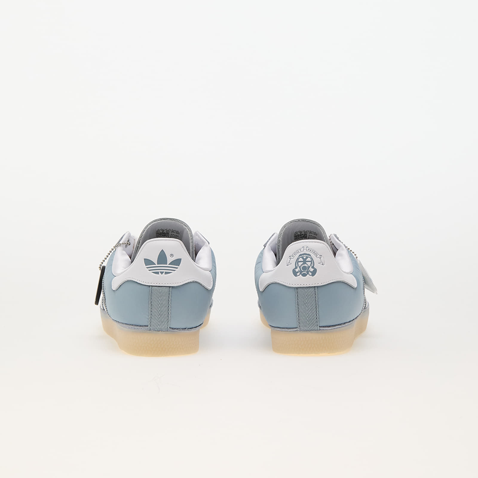 Men's shoes adidas x Footpatrol Gazelle Light Grey/ Ftw White/ Easy Yellow