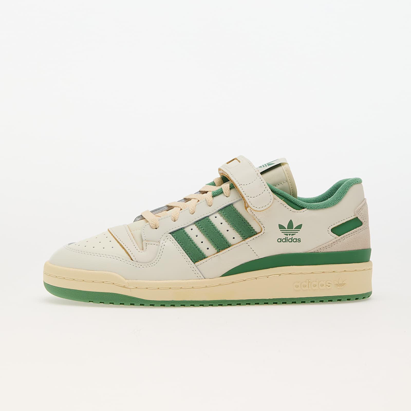 adidas Forum 84 Low Ivory/ Preloveded Green/ Easy Yellow