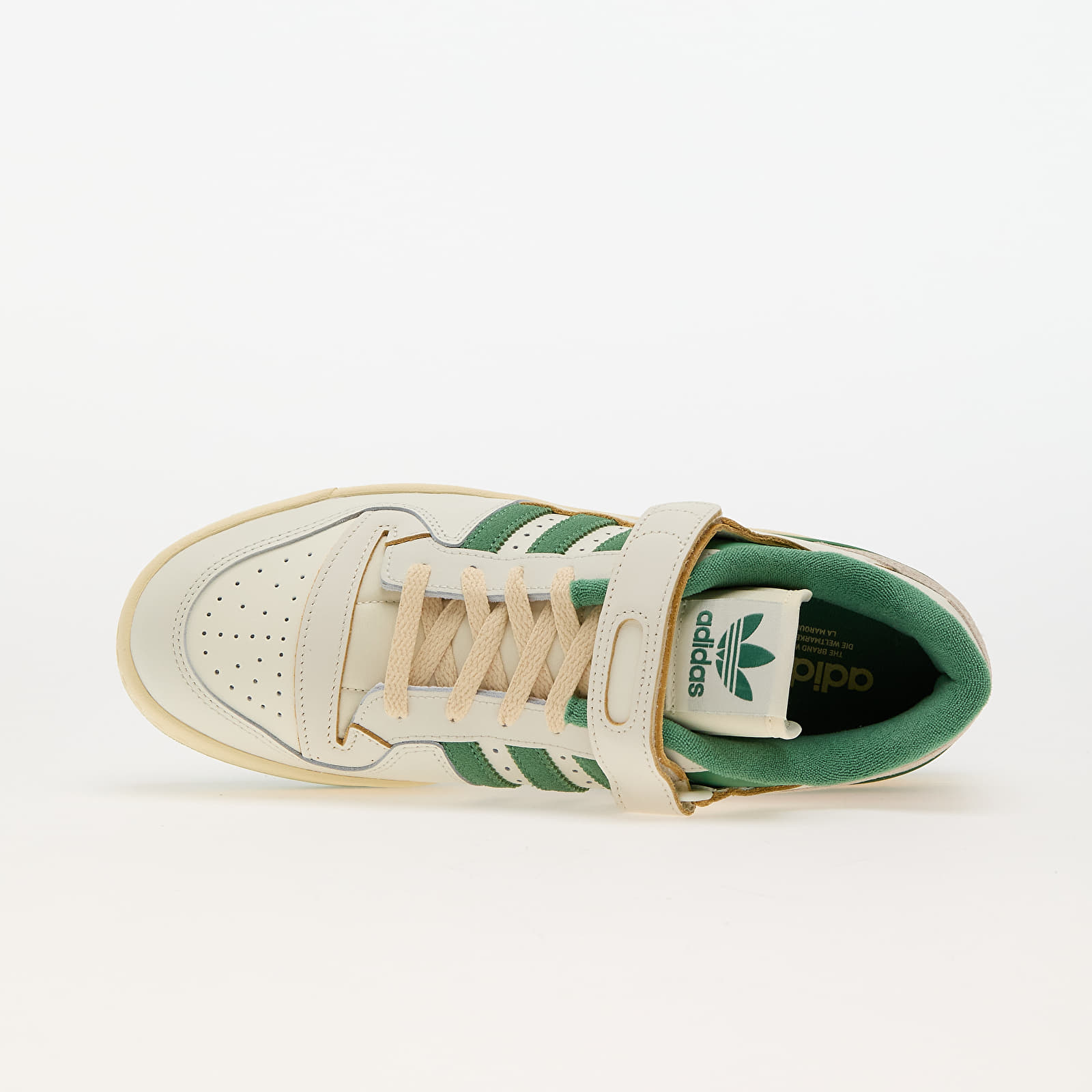 Pánske tenisky a topánky adidas Forum 84 Low Ivory/ Preloveded Green/ Easy Yellow