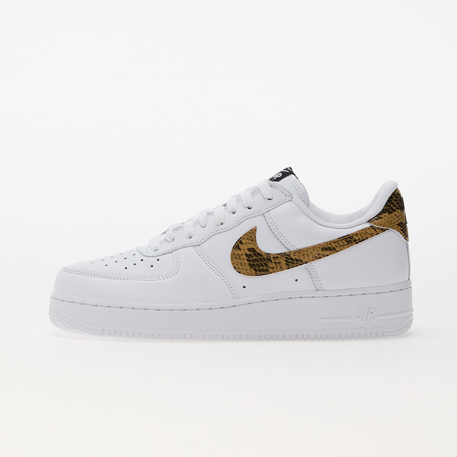 Pánske tenisky a topánky Nike Air Force 1 Low Retro Premium QS White/ Elemental Gold-Dark Hazel-Black
