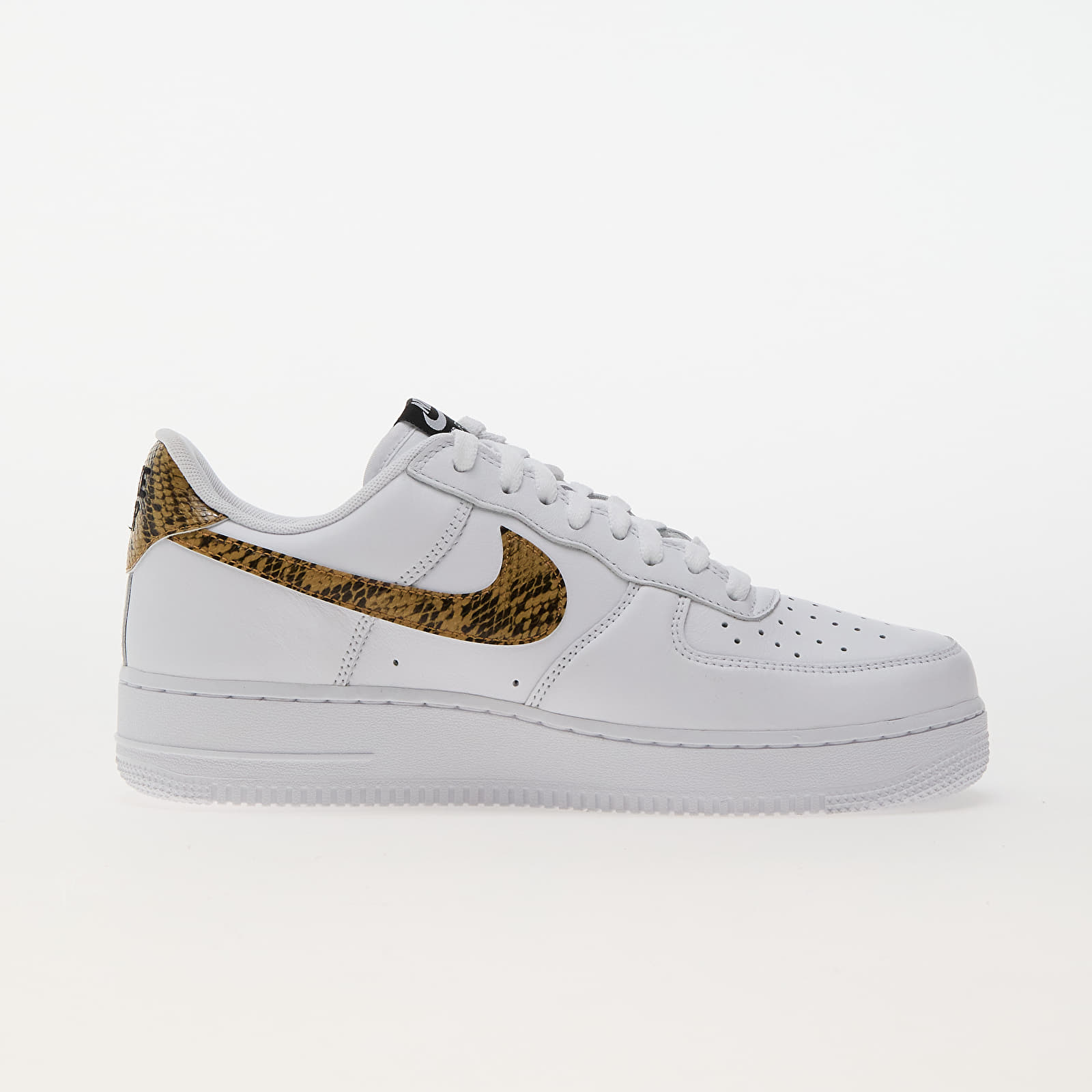 Pánske tenisky a topánky Nike Air Force 1 Low Retro Premium QS White/ Elemental Gold-Dark Hazel-Black