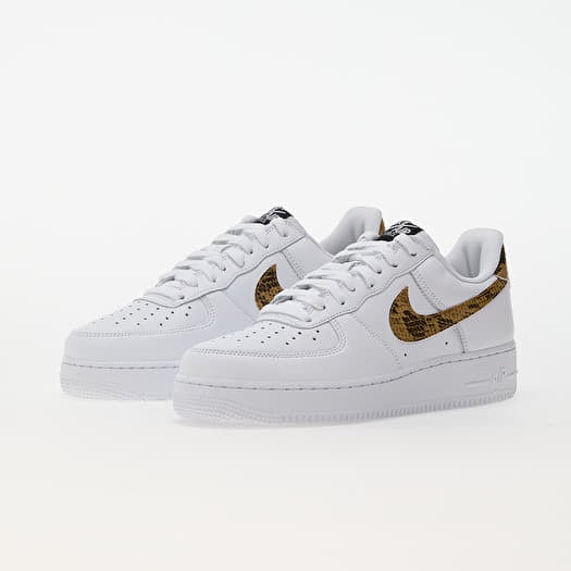 Men s shoes Nike Air Force 1 Low Retro Premium QS White Elemental Gold Dark Hazel Black Footshop