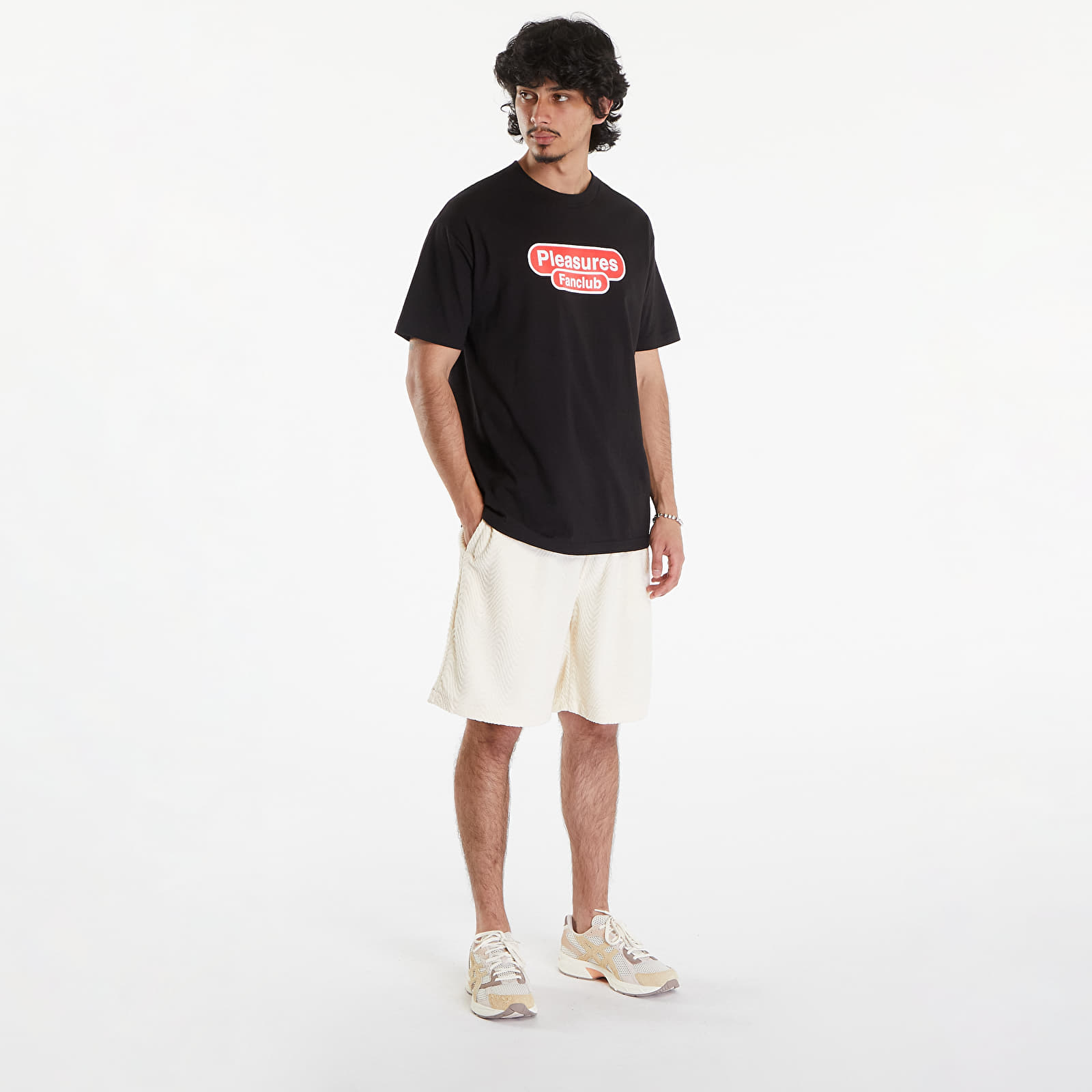 T-Shirts PLEASURES Fanclub T-Shirt Black