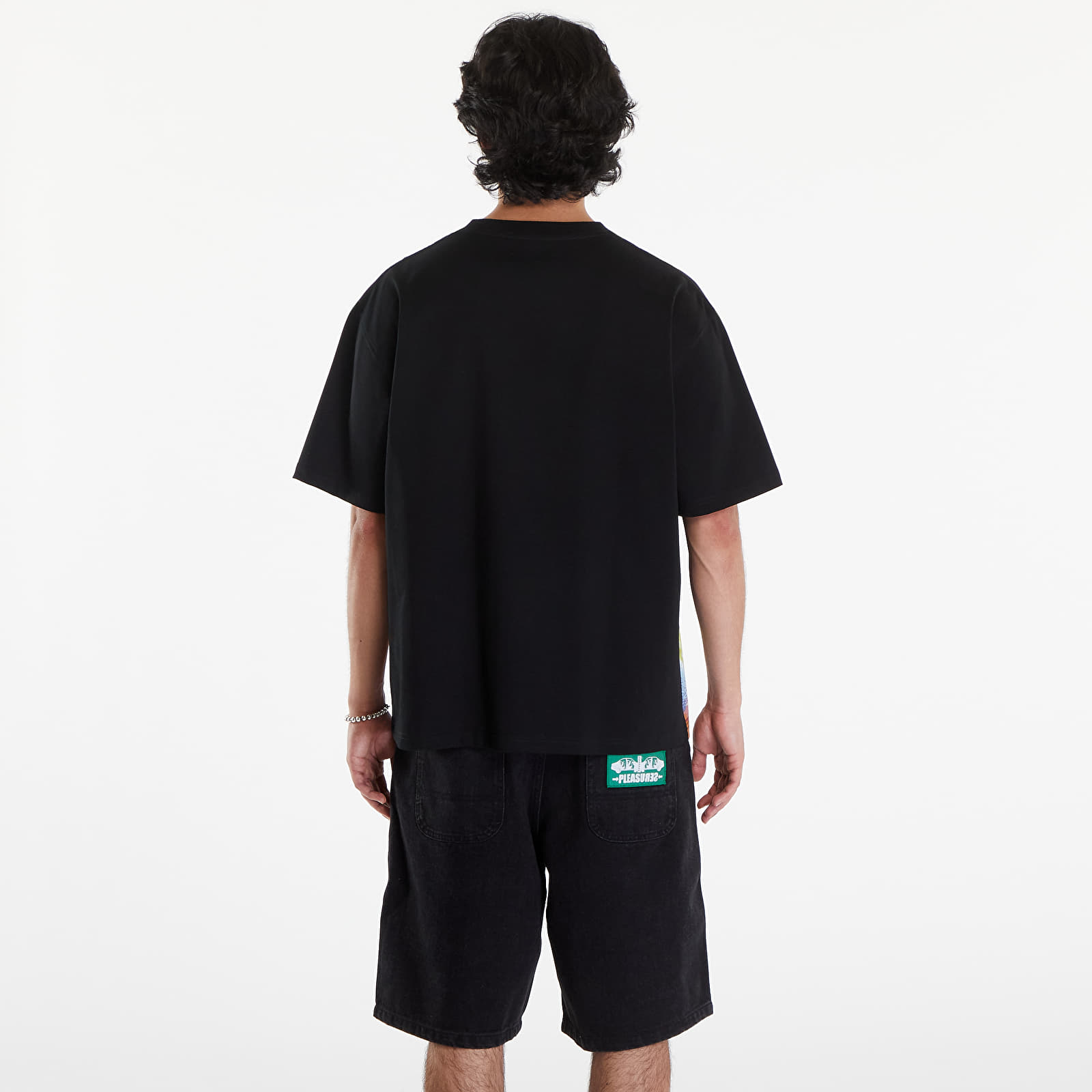 Men's T-shirts PLEASURES Claw Heavyweight T-Shirt Black