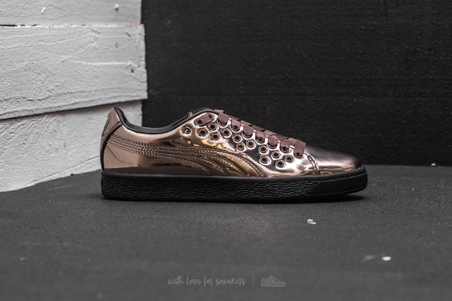 Puma basket xl lace on sale metal