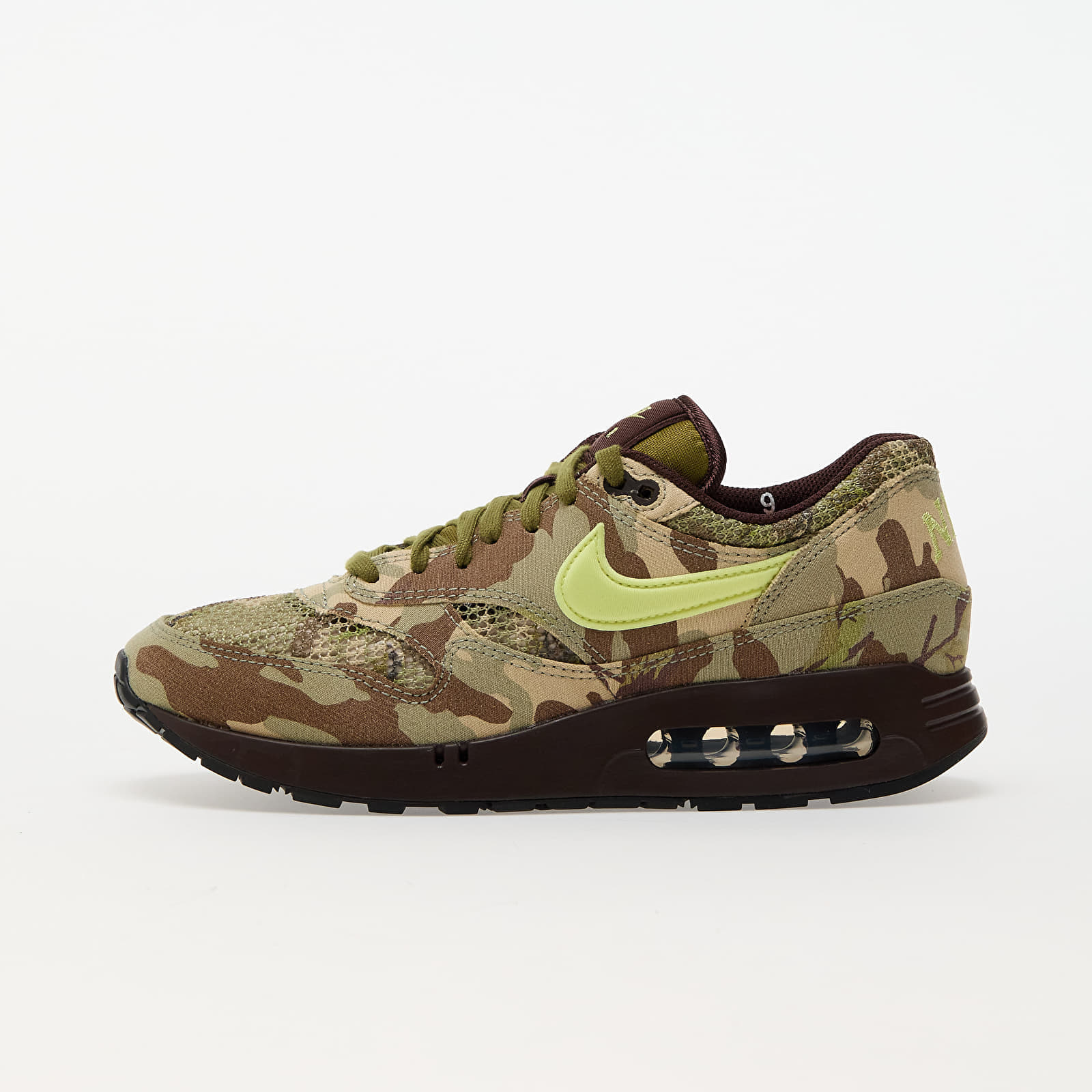 Levně Tenisky Nike Air Max 1 '86 Og Earth/ Lt Lemon Twist-Oil Green-Black