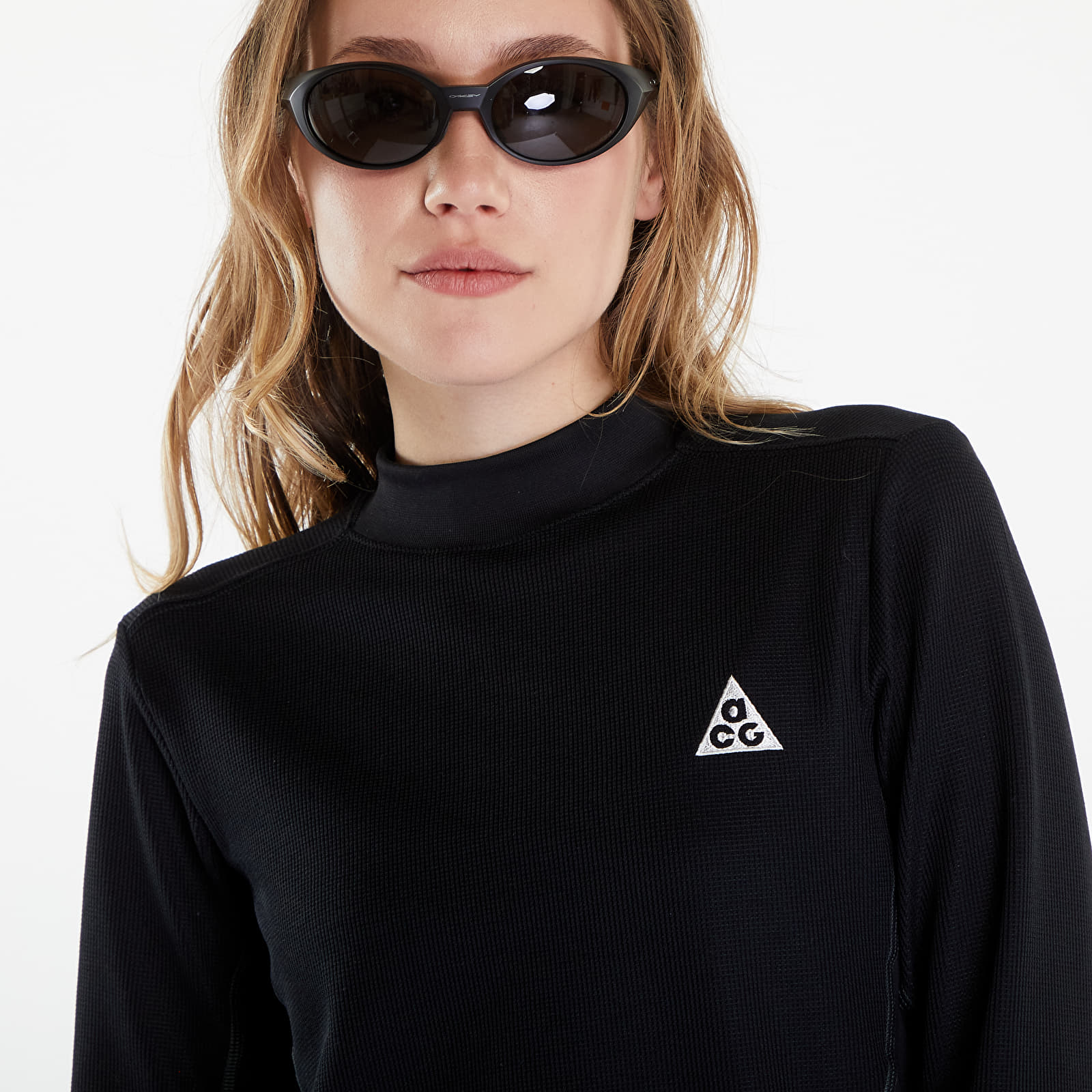 Women's T-shirts Nike ACG Dri-FIT ADV Goat Rocks Women's Long-Sleeve Top Black/ Black/ Summit White