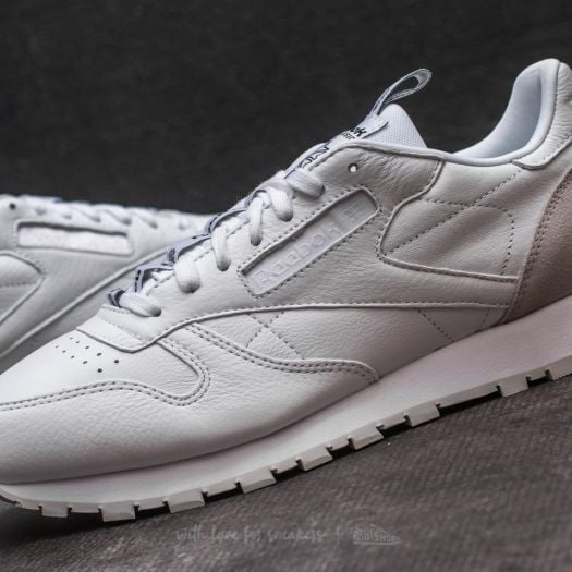 Men s shoes Reebok Classic Leather IT White Skull Grey Black Footshop