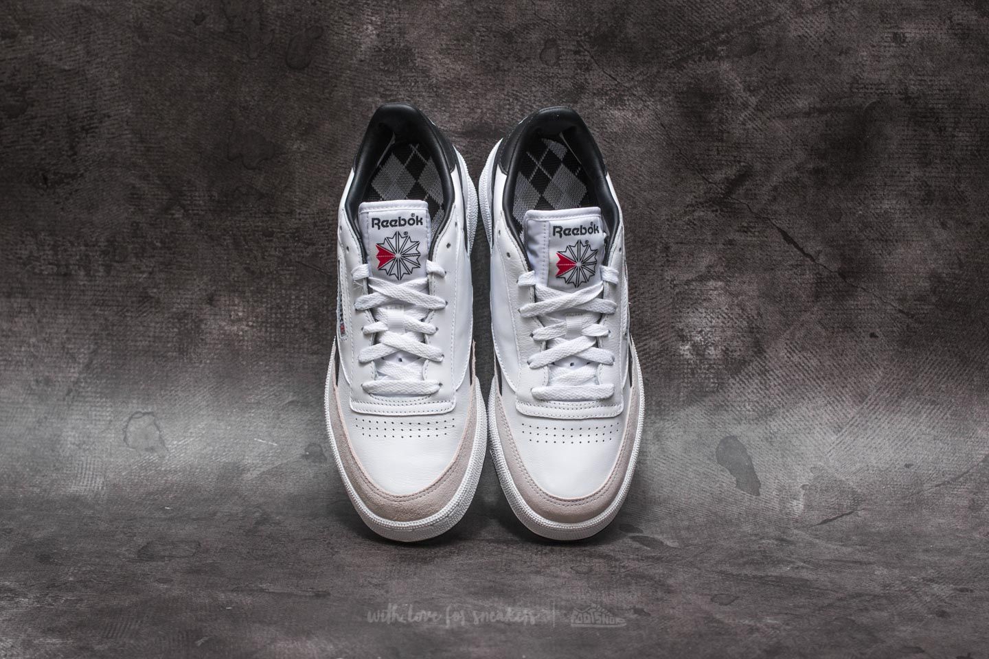 Reebok revenge plus trc white black excellent red discount