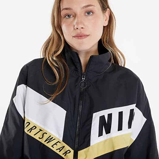 Jackets Nike Sportswear Women s Woven Jacket Dk Smoke Grey Dk Smoke Grey Black Footshop