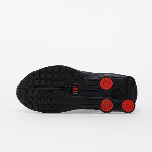 Women s shoes Nike Shox R4 Black Black Black Max Orange Footshop