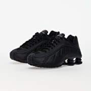 靴 NIKE WMNS Shox R4 Black Maxorange Nike WMNS Shox R4 - Black / Black / Max Orange – Kith