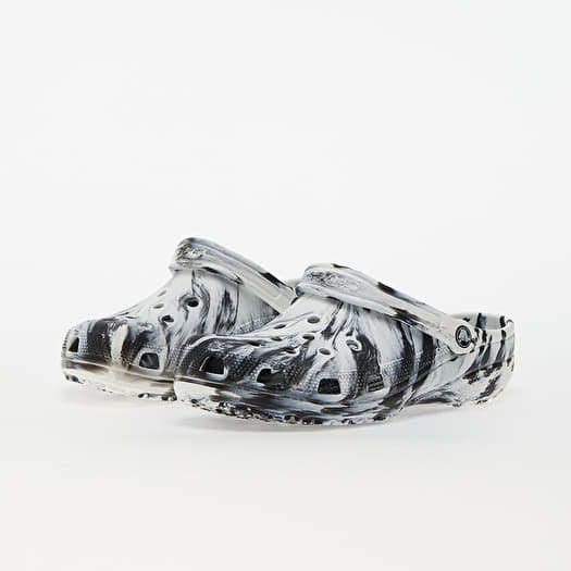 Crocs Classic Marbled Clog White/ Black | Footshop