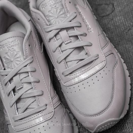 Reebok classic leather whisper grey on sale