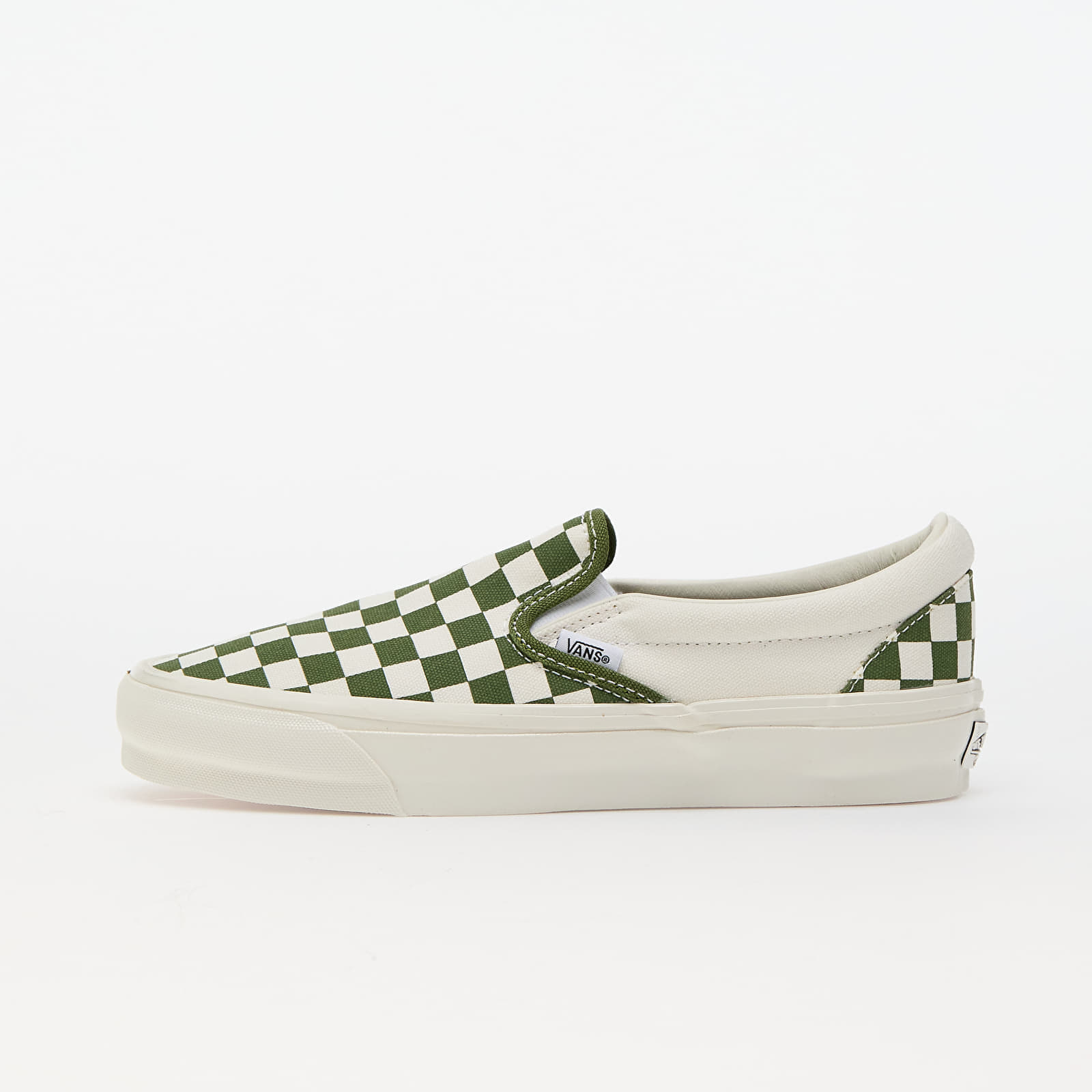 Levně Tenisky Vans Slip-On Reissue 98 LX Checkerboard Pesto EUR 40.5