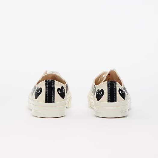 Women s shoes Converse x Comme des Garcons PLAY Chuck 70 OX Milk Black Egret Footshop