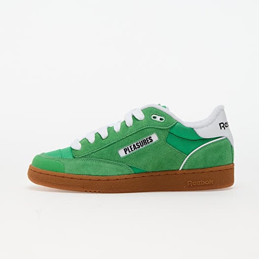 Reebok x Pleasures Club C Bulc LTD Spring Green/ White/ Gum